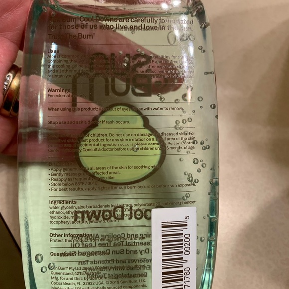 Sun Bum cool down gel - Picture 4 of 4